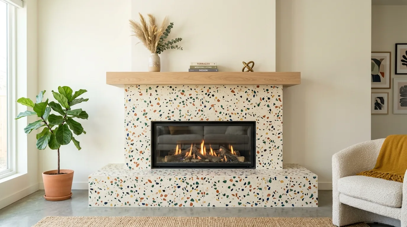 Extend tile to the ceiling for impact